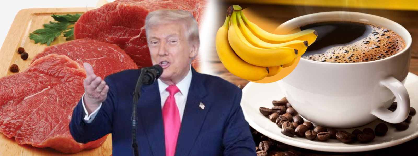 අහාරවලට පනවා තිබූ තීරුබදු බවත් කළ ජනපති ට්රම්ප්